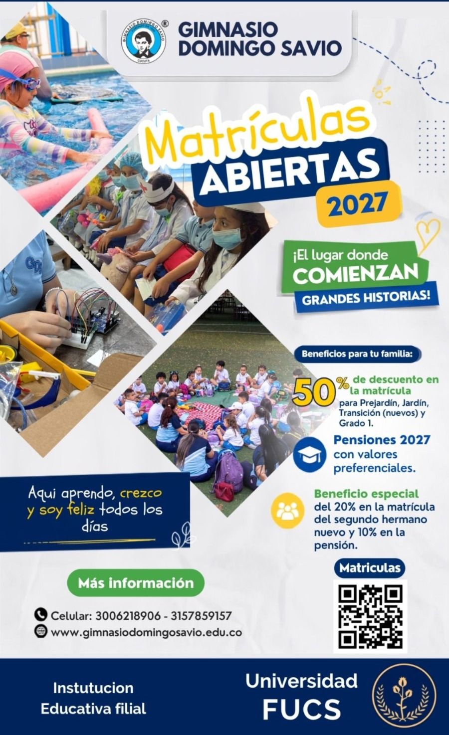 Matriculas Abiertas GDS 2027